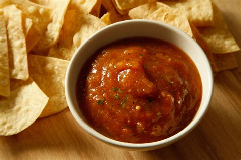 Perfect for dipping chips into or spreading all tomatoes: Easy Homemade Salsa Using Canned Tomatoes : Ultimate ...