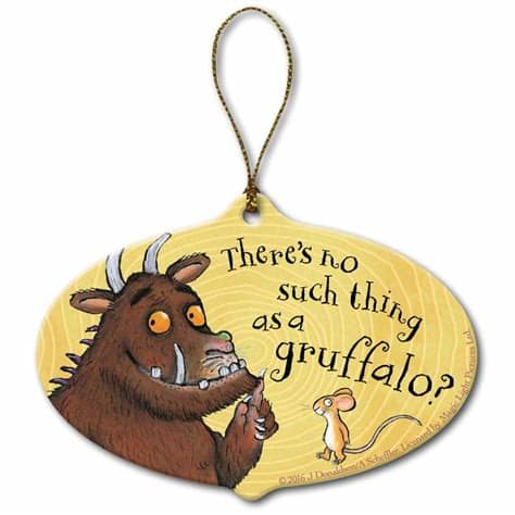 Ideas for stylish decor of a green beauty. Our Gruffalo and Mouse Ornament is an adorable decoration ...