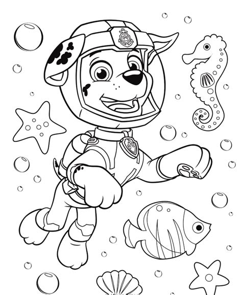 Kolorowanki do druku kosmopieski psi patrol dzielne pieski zabawy do druku dla dzieci bajkowe lamiglowki kosmo pieski z psiego patrolu zajawka nick jr polska youtube black etsy logo vector. Kolorowanka Psi Patrol wodne kolorowanie do druku