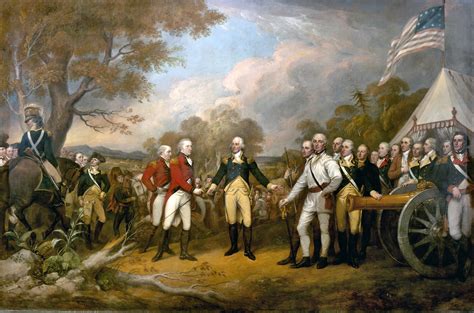 Image revolution-5 : Surrender of General Burgoyne at Saratoga during the ...
