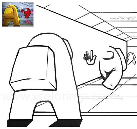 Among us is a super fun online game, to justify my addiction i made a coloring page of over 100 among us characters with unique costumes. Among Us Coloring Pages Entrance of the Spaceship ...