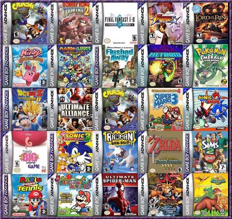 Como todos los juegos ocupaban más de 300 mb, los he dividido en. El Rincon Del Ocio y Algo Mas: Game Boy Advance para Pc ...