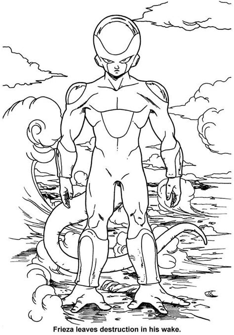 Dragon ball z cell coloring pages. Dbz Cell Coloring Page - Coloring Home