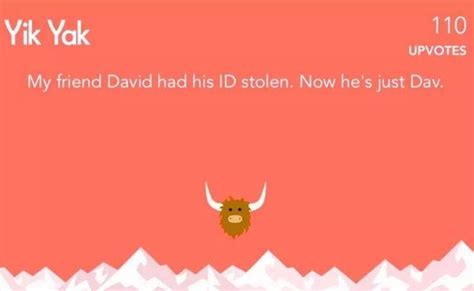 Yik yak provided buzzfeed with their list of the most upvoted statuses of the year. Yik Yak knows where the funny bone is (27 Photos) | Bones ...