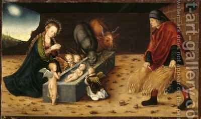 Adoring angel's siblings (arakia's destroy for every one x black tara) The Nativity with Adoring Child Angels Painting by Lucas ...