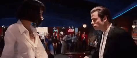 Online meme of john travolta confused to put your background image. Pulp Fiction Dancing GIF - Find & Share on GIPHY