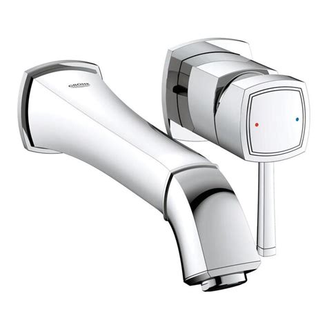 We have every grohe faucet available in chrome, stainless steel, froze, and many other contemporary. GROHE Grandera Chrome 1-Handle Residential Wall Mount ...