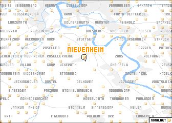 Wie wird das wetter heute in nievenheim? Nievenheim (Germany) map - nona.net