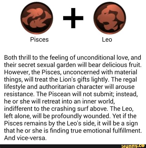 Love compatibility between leo man pisces woman. zodiac pisces and leo compatibility - Google Search ...