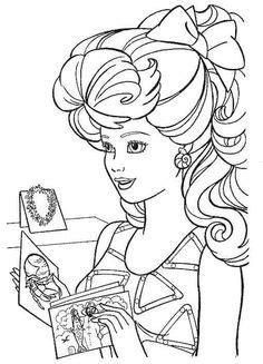 69 barbie printable coloring pages for kids. african american barbie | coloring pages | Barbie coloring ...