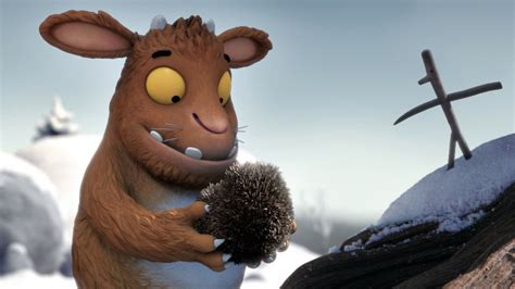 The gruffalo said that no gruffalo should ever set foot in the deep dark wood. Film - The Gruffalo's Child - Into Film