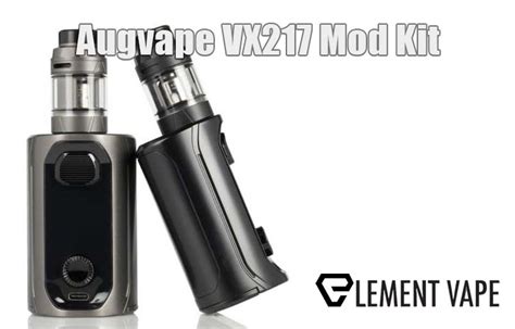 These mods come in a variety of shapes, allowing different components to be featured in. Augvape VX217 Mod Kit - Better Than Average - A Review ...