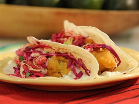 Locations guy fieri visits in the these street trucks are always run by mexican fisherman whom have been using generations old traditions and recipes to bring the best tacos around. Fried Avocado Taco Recipe | Jeff Mauro | Food Network