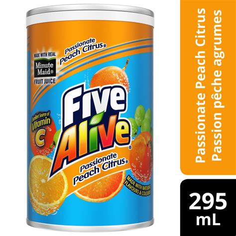 Five star juice thunder flood. Five Alive® Passionate Peach 295 mL | Walmart Canada