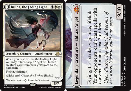 A deck created using the deck building website, moxfield. Bruna, the Fading Light | Brisela, Voice of Nightmares 15 ...