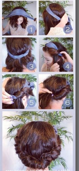 If you end up trying any of these at home, let us know how it goes in the comments below or tag us on. Step By Step Easy Hairstyles Instruction For Long|Medium ...