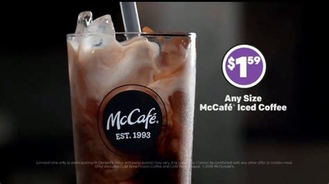 Your best bet is to call a few nearby stores and ask. McDonald's Iced Coffee TV Commercial, 'Picking Teams ...