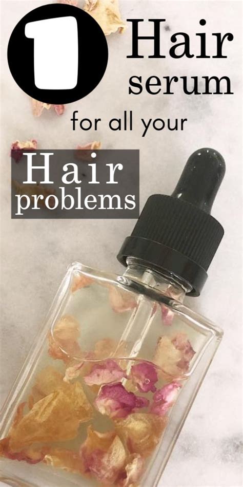 These formulas will work for any hair type. Natural Homemade Hair Serum For Frizzy Free, Soft, Shiny ...