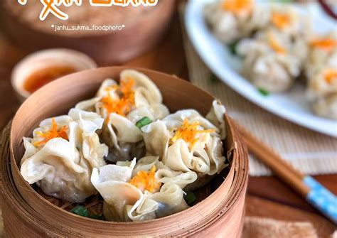 Tips tambahan resep kerupuk ikan tenggiri. Resep Dimsum Ikan Tengirii : Diah Didi S Kitchen Tips ...