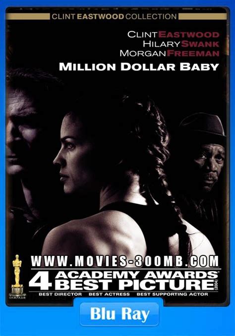 Released in 2004 and directed by clint eastwood, million dollar baby stars eastwood as a cantankerous boxing trainer who owns a working class gym in los angeles, which is maintained by one of his former boxers, the narrator of the story (morgan freeman). Million Dollar Baby (2004) Hindi 480p 720p BluRay Dual ...