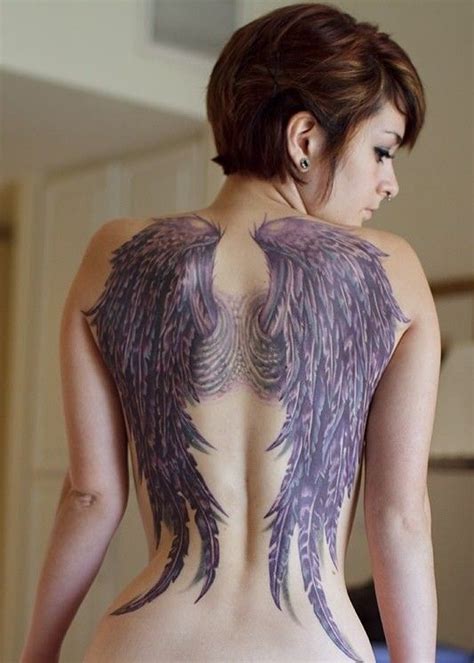 3d angel wings tattoo back designs. angel wing tattoos on back - Google Search | Tatouage ...