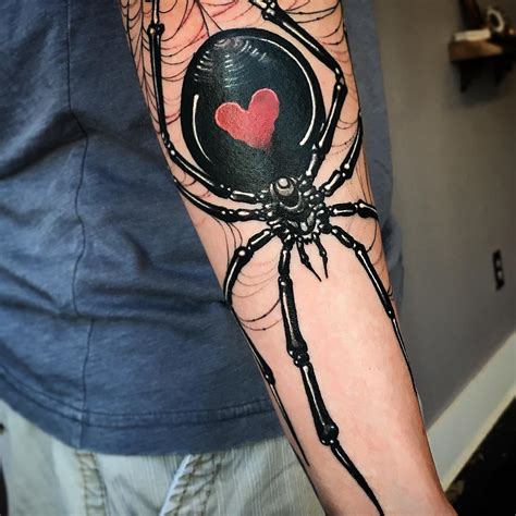 Black widow spider venom can be deadly but how likely are you to be bitten? BLACK WIDOW TATTOO DESIGNS, IDEAS AND MEANING