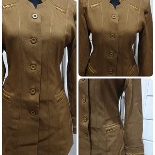 Jadi pns itu beban kerja dibanding reward nya lumayan enak. BAJU PEMDA ACEH,SERAGAM BLAZER KEKI KHAKI TUA WANITA MODIS ...