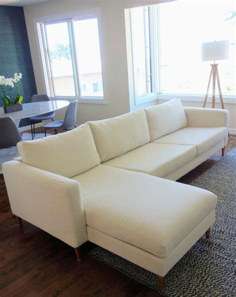 I debated buying a new sofa, but i didn't really need a new sofa. custom slipcover a for ikea couches How I Turned My Ikea ...