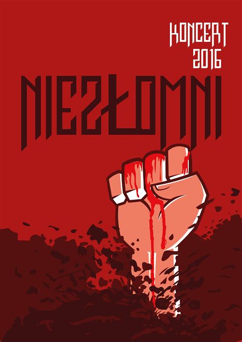 W dalszej części znajdują się słowa powszechnie uznawane za wulgarne. poster dedicated to the Soldiers Cursed / Żołnierze Wyklęci / Żołnierze Niezłomni