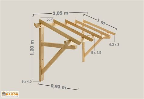 Maybe you would like to learn more about one of these? Auvent pour Porte d'Entrée 1 Pan en Sapin 205x93x120cm (l ...