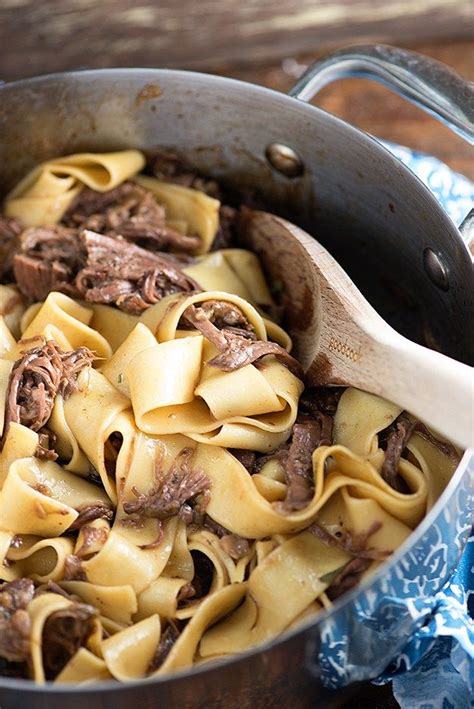 I'm partnering with reames® frozen egg noodles to bring you today's recipe. Savory Crockpot Beef and Noodles | Buns In My Oven ...