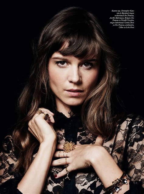 She is not dating anyone currently. eyval: Katja Herbers - Harper's Bazaar Nederland ...