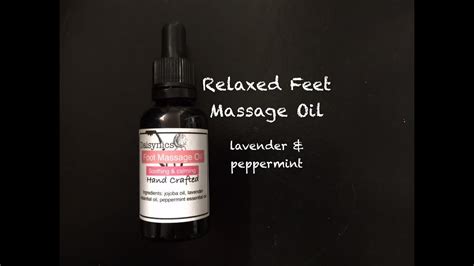 Aug 01, 2014 · it's easy to give yourself a relaxing massage. Homemade Tired Feet Foot Massage Oil - YouTube