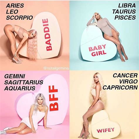It is warm, nurturing, loves to cook, fond of. Which Kim K are you?! Im a Scorpio so baddie is very ...