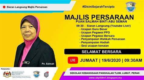 Check spelling or type a new query. Majlis Persaraan Pn. Salmah Binti Abu Seman (Ketua ...