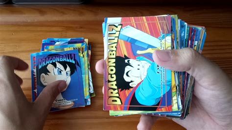 All cards are sending well protected as efficace: Dragon Ball Z Memorial Photo Cards Japanese 1995 - YouTube