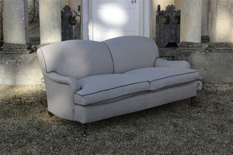 Available in fresh lemon or almond. Howard Style 1920s English Sofa - Furniture