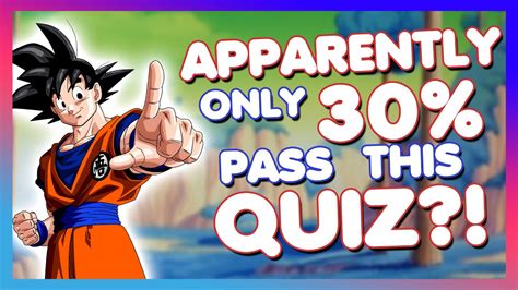 In case if you find any answers wrong please tell about this on comment section. I Took a Dragon Ball Z Quiz? - YouTube