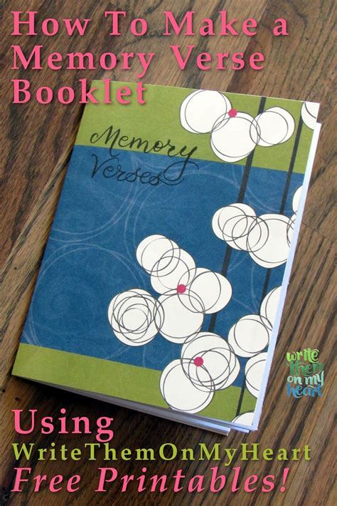 Roman numerals have been around for about 3,000 years, and they became a recognized number system that was used around the world. 9 Easy Steps To Make a Memory Verse Booklet {Using ...