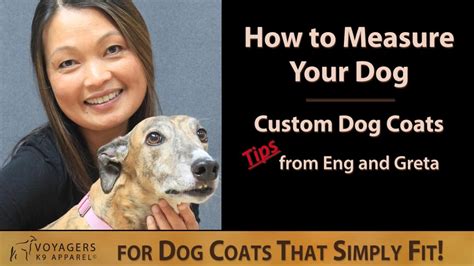 Then we will guide you on how to measure your dog for. How to Measure Your Dog for a Custom Dog Coat - YouTube