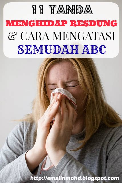 Resdung juga dikenali sebagai penyakit sinusitis. 11 Tanda-Tanda Menghidapi Resdung Dan Cara Merawat Semudah ...