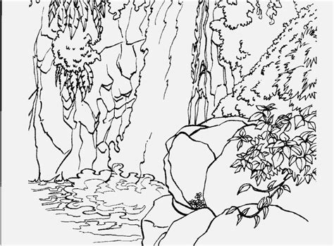 Our coloring pages are free and classified by theme, simply choose and print your drawing to color for hours! Waterfall Coloring Pages For Adults at GetColorings.com ...