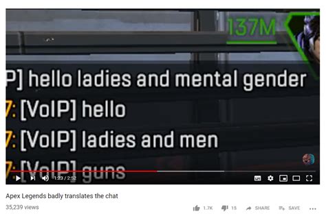 One of its unlockables is different. Apex Legends can convert voice chat to text. "Hello ladies ...