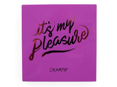 | meaning, pronunciation, translations and examples. Swatch Sunday: ColourPop It's My Pleasure - Makeup Your Mind