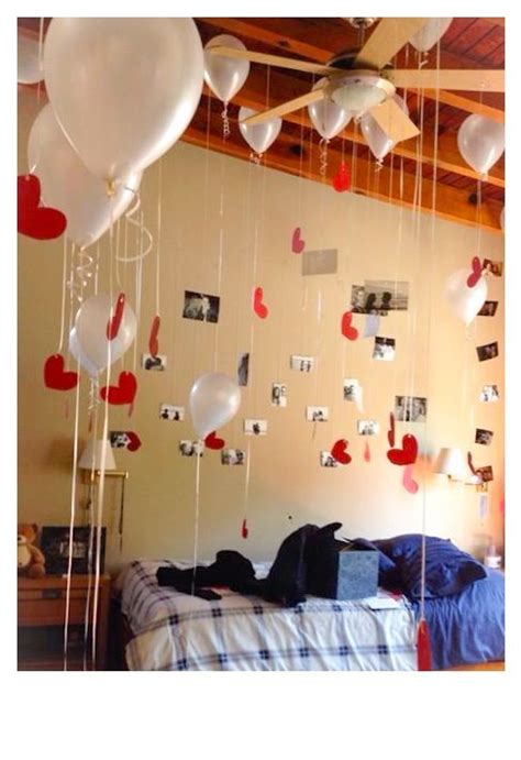 Your friends would then follow him and in an ambush well, for your boyfriend's next birthday you too can try this out by inviting all his friends with their cross dressed mode to wish him 'happy birthday'. Ballon decoration. Surprise for him ️ | Welcome home ...