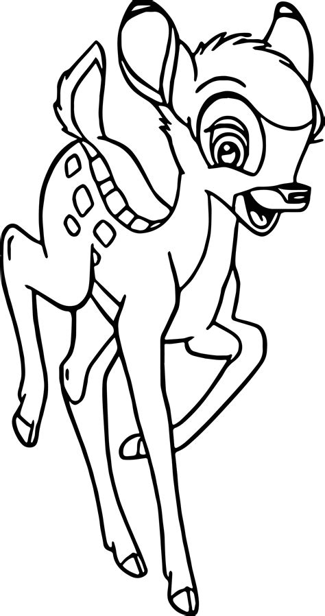 Maybe you would like to learn more about one of these? awesome Bambi Walking Coloring Pages | Coloring pages ...