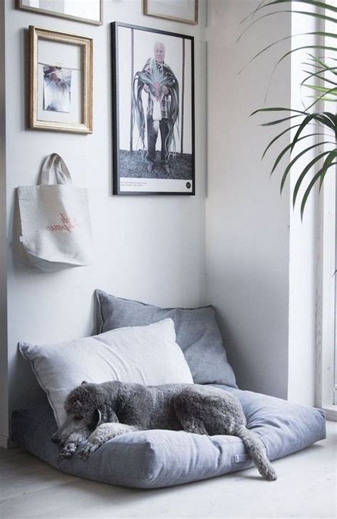 The living room is the nerve centre of your house since this is where people converge including you friends. 45 Cool And Modern DIY Dog Bed Ideas | Dog living room ...