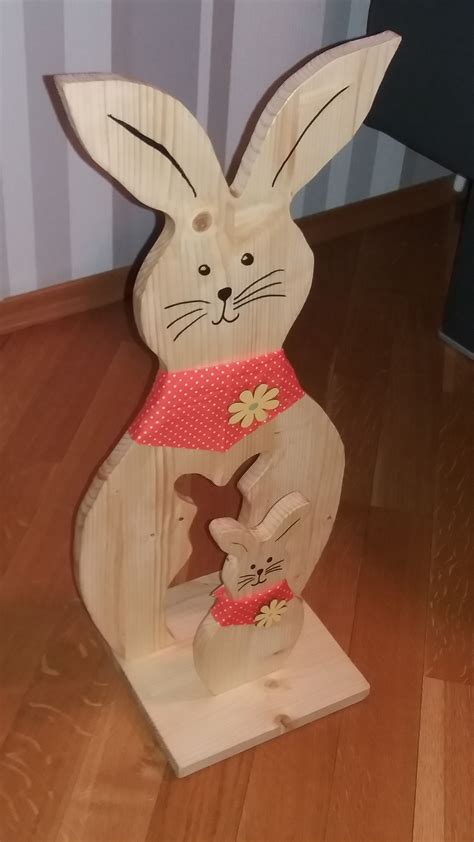 Weitere ideen zu ostern, osterhasen aus holz, osterhase. Schnelle Osterdeko Bastelanleitung zum selber basteln ...