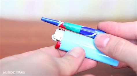 3 Simple Life Hacks with Lighters - YouTube