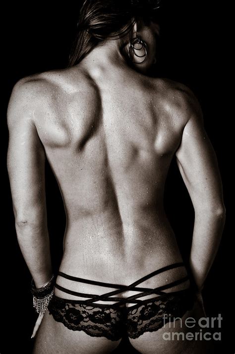 Your satisfaction is important to us. Art of a Woman's Back Muscles Photograph by Jt PhotoDesign